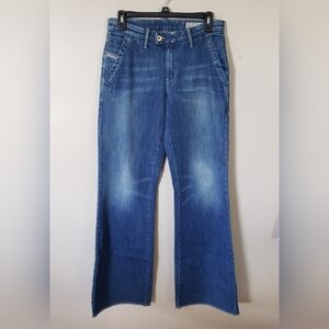 NWT DIESEL Flairlegg Women's Denim Jeans Size 27